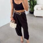 Black Wide Leg Pants