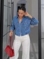 Utility Pocket Denim Jacket - Image 2